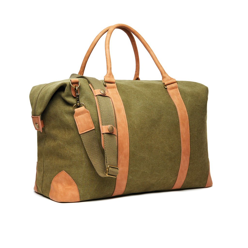 Bolsa fin de semana personalizada VINGA Bosler con lona reciclada RCS - Regalos Premium - Regalo Promocional Personalizado - imagen 3