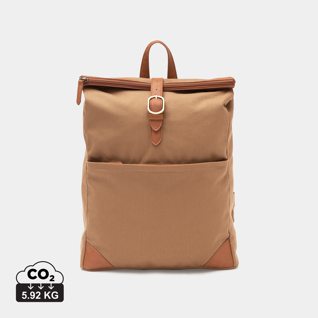 Mochila personalizada VINGA Sloane de poliéster reciclado RCS - Regalos Premium - Regalo Promocional Personalizado