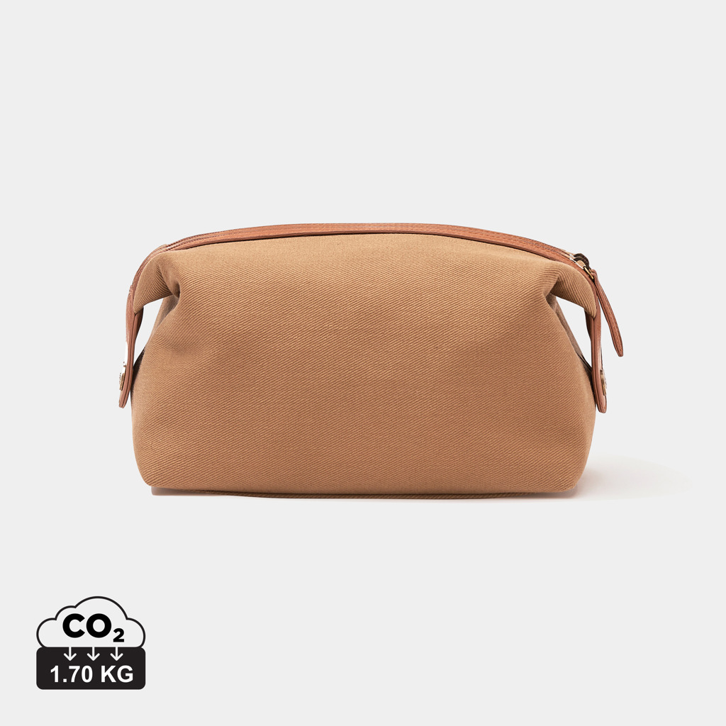 Neceser personalizado VINGA Sloane de poliéster reciclado RCS - Regalos Premium - Regalo Promocional Personalizado