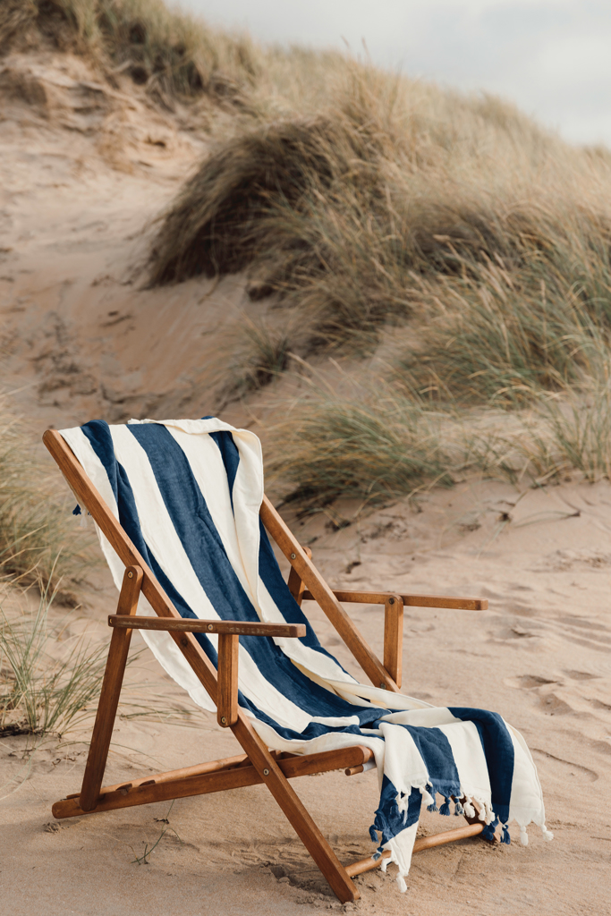 Toalla de playa personalizada VINGA Valmer con borlas en extremos - Verano - Regalo Promocional Personalizado - imagen 5