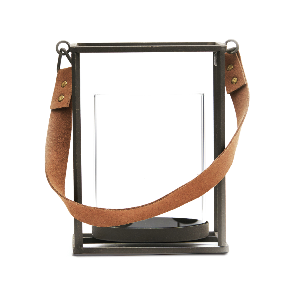 Linterna personalizada VINGA Montreux de diseño industrial con asa cuero - Regalos Premium - Regalo Promocional Personalizado - vista alternativa