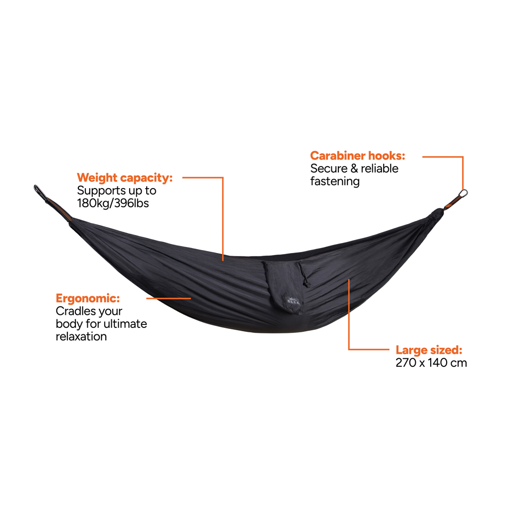 Hamaca para exteriores Nordic Drift GRS Trail - Deporte y aventura - Regalo Promocional Personalizado - imagen 4