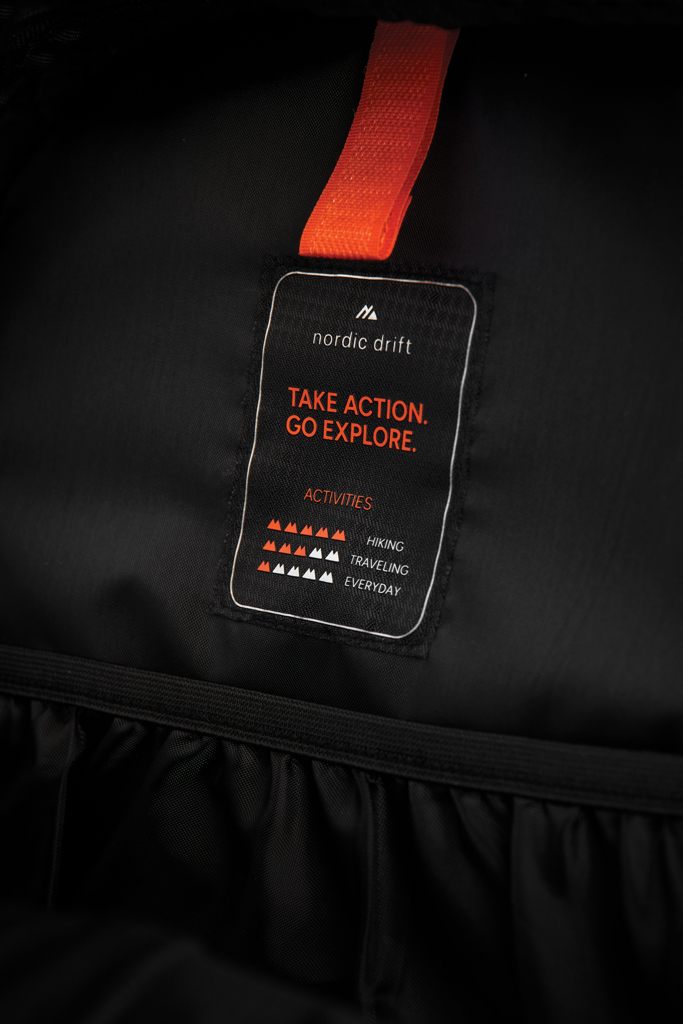 Mochila Nordic Drift Trail RCS de 24L - Mochilas personalizadas - Regalo Promocional Personalizado - imagen 8