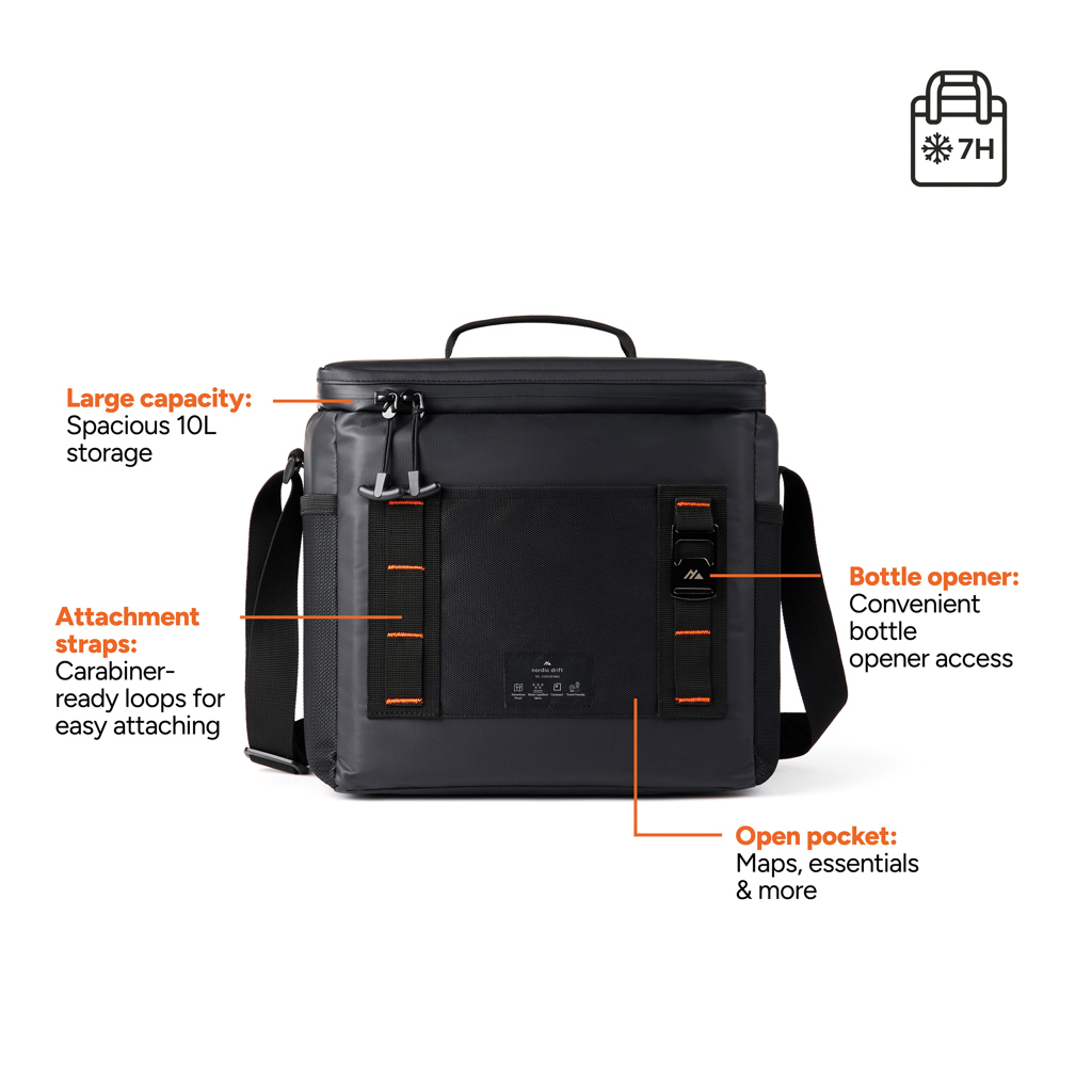 Bolsa térmica impermeable Nordic Drift Storm RCS 10L - Neveras personalizadas - Regalo Promocional Personalizado - imagen 12