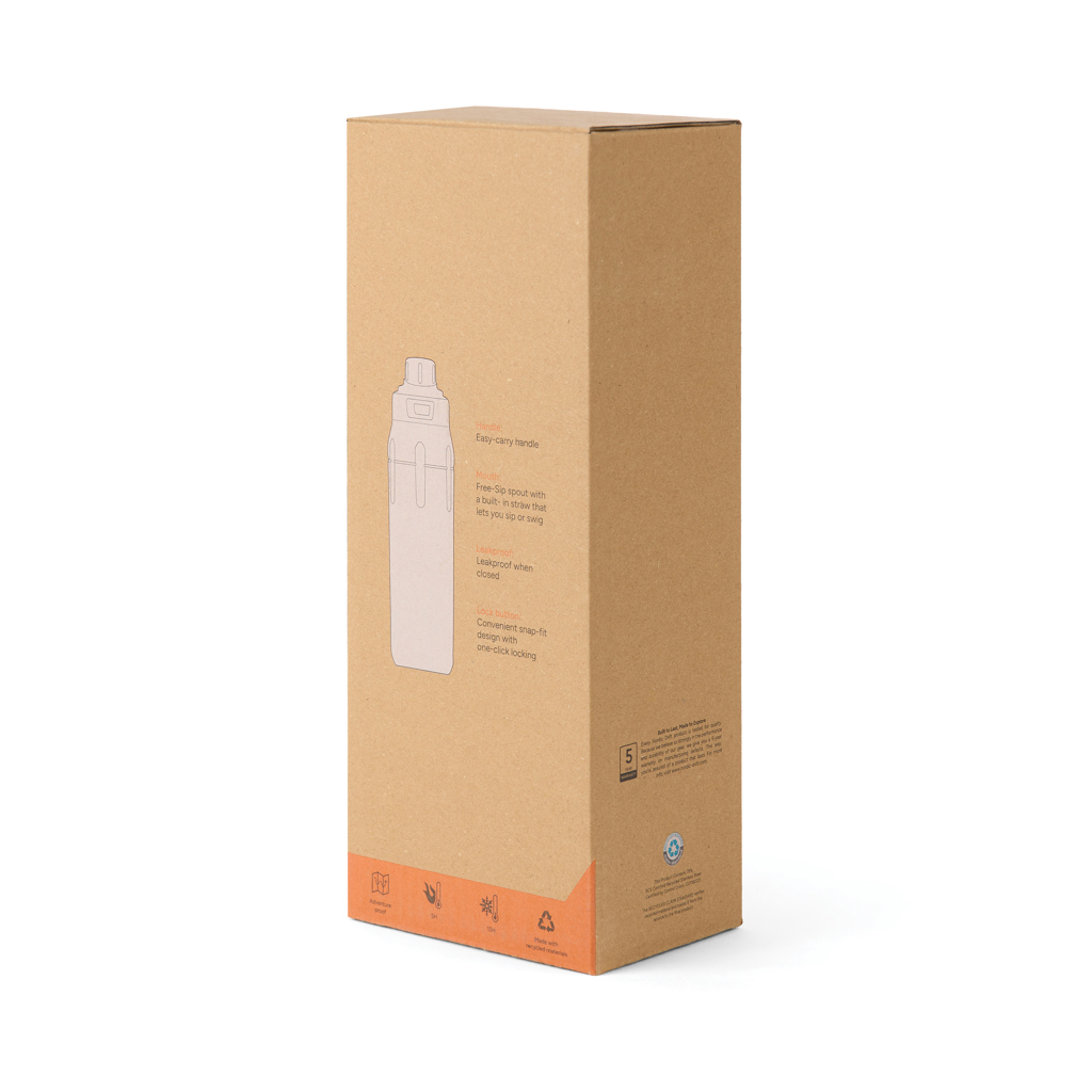 Botella con cerradura y aislamiento Nordic Drift Trail RCS - Termos personalizados - Regalo Promocional Personalizado - imagen 5