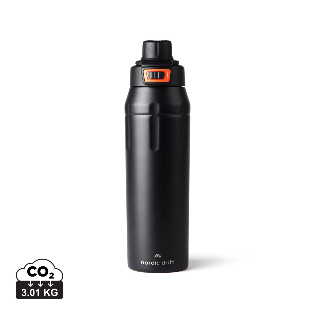 Botella con cerradura y aislamiento Nordic Drift Trail RCS - Termos personalizados - Regalo Promocional Personalizado