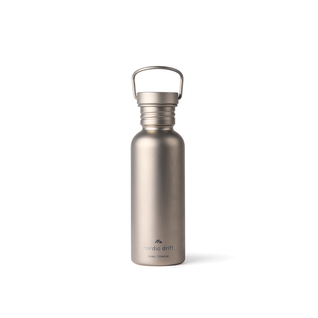 Botella agua Nordic Drift Trail Ultra Light titanio 600 ml - Tazas y botellas - Regalo Promocional Personalizado - vista alternativa