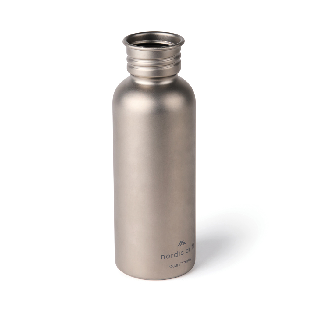 Botella agua Nordic Drift Trail Ultra Light titanio 600 ml - Tazas y botellas - Regalo Promocional Personalizado - imagen 8