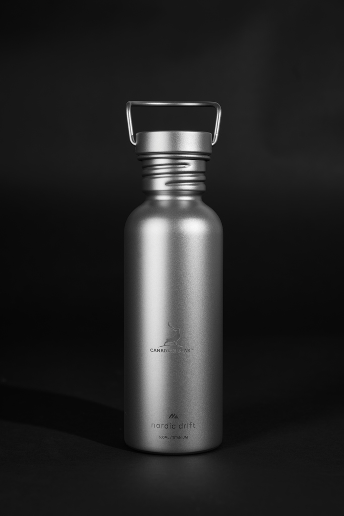 Botella agua Nordic Drift Trail Ultra Light titanio 600 ml - Tazas y botellas - Regalo Promocional Personalizado - imagen 10