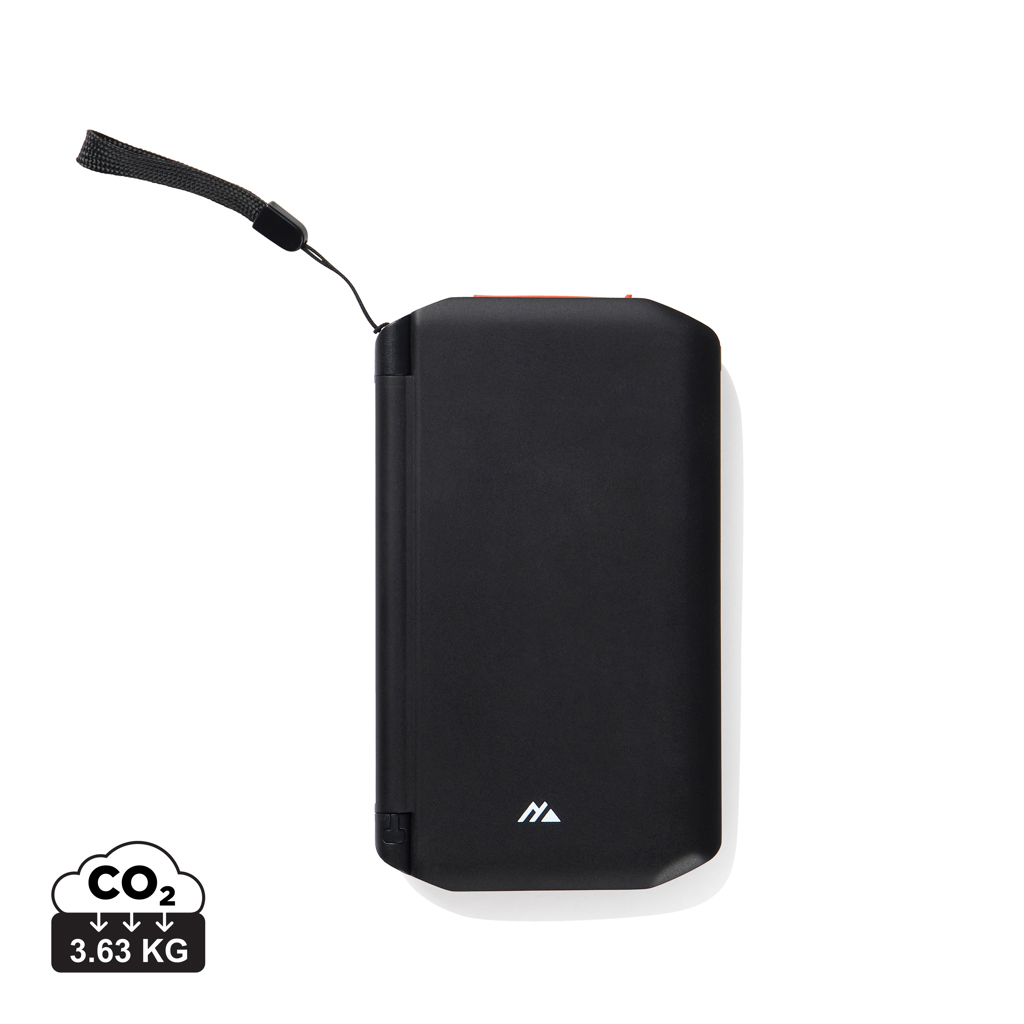 Powerbank solar 10.000 mAh Nordic Drift Titan con 3 paneles - Tecnología - Regalo Promocional Personalizado