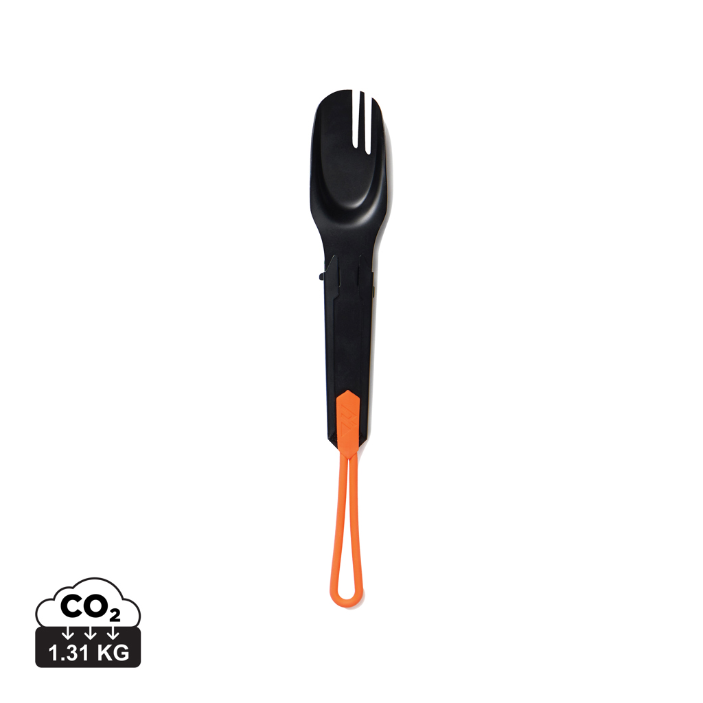 Cubiertos para exteriores Nordic Drift Trail 4 en 1 - Deporte y aventura - Regalo Promocional Personalizado