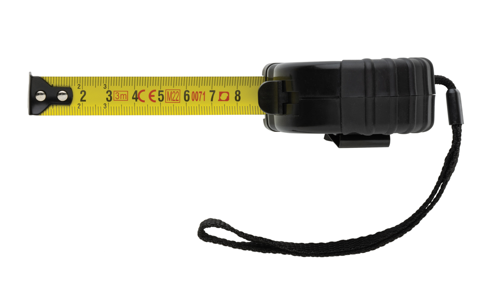 Flexómetro RCS de plástico reciclado 3M/16 mm - Herramientas, bricolaje y automóvil - Regalo Promocional Personalizado - imagen 4