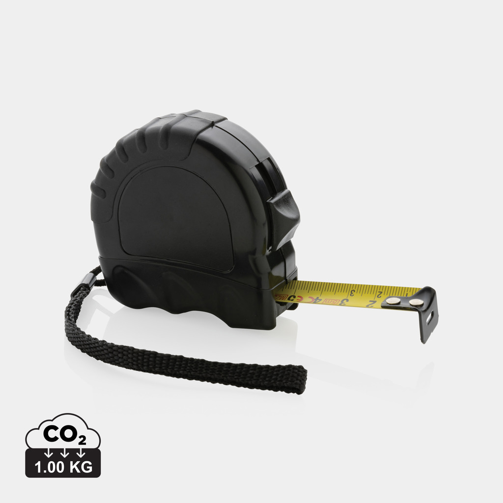 Flexómetro de plástico reciclado RCS 5M/19 mm - Herramientas, bricolaje y automóvil - Regalo Promocional Personalizado