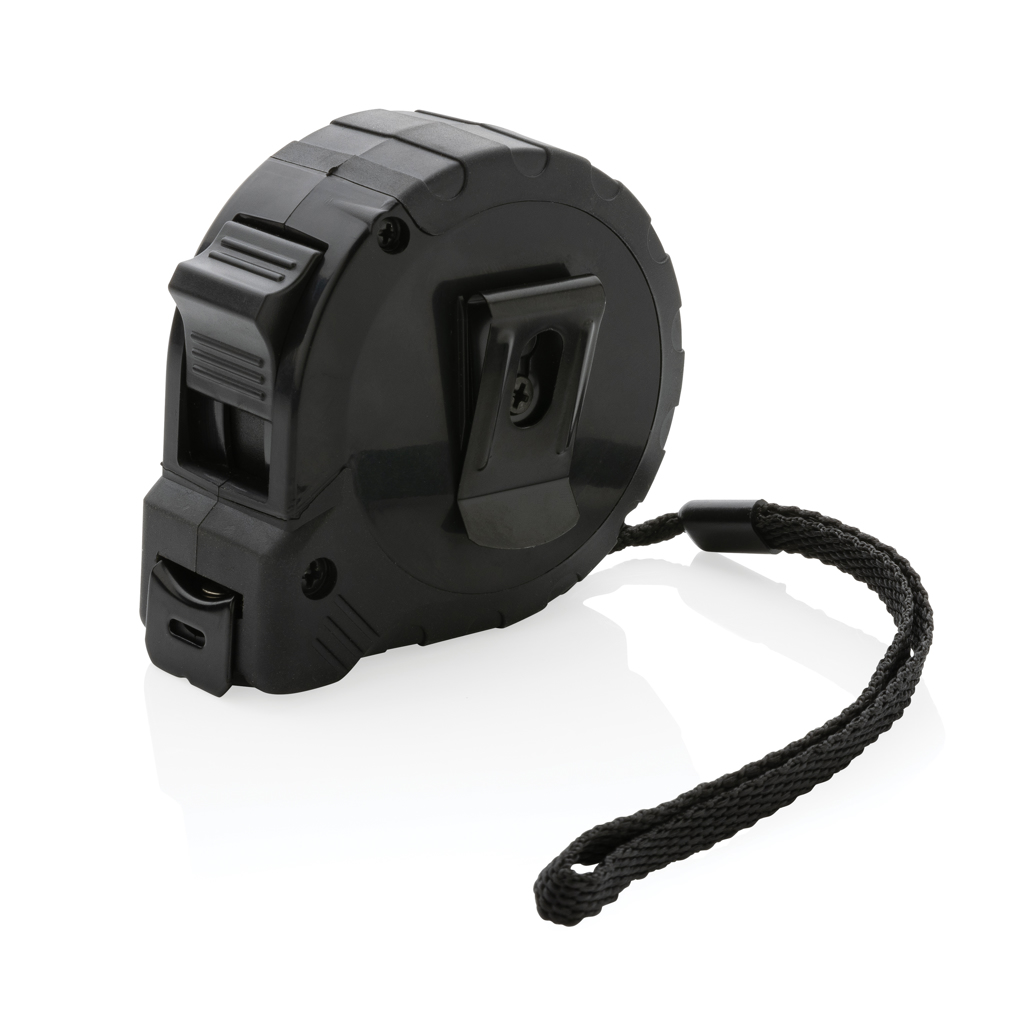 Flexómetro de plástico reciclado RCS 5M/19 mm con stop - Herramientas, bricolaje y automóvil - Regalo Promocional Personalizado - imagen 3