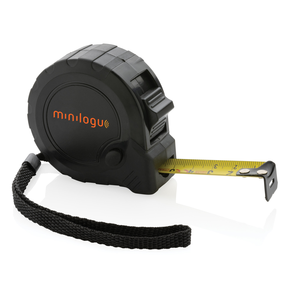 Flexómetro de plástico reciclado RCS 5M/19 mm con stop - Herramientas, bricolaje y automóvil - Regalo Promocional Personalizado - imagen 7