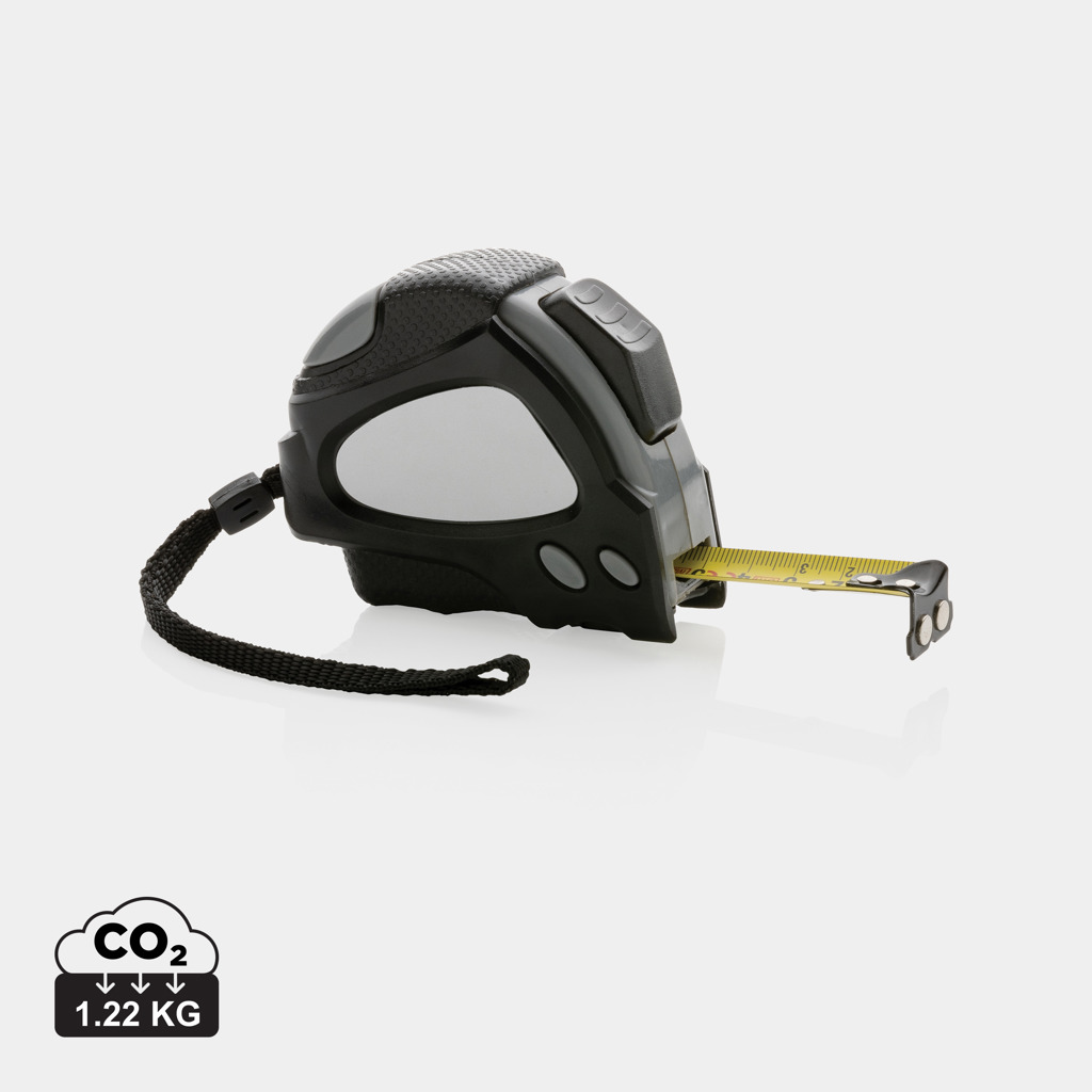 Flexómetro auto stop RCS plástico reciclado 5M/19mm - Herramientas, bricolaje y automóvil - Regalo Promocional Personalizado
