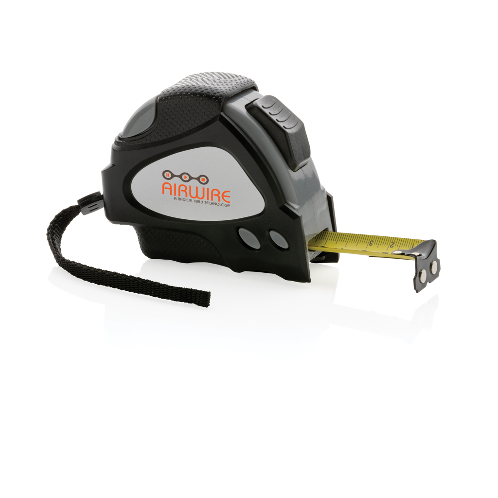 Flexómetro personalizado de bambú y plástico reciclado RCS de 8M/25mm - Herramientas, bricolaje y automóvil - Regalo Promocional Personalizado - imagen 7