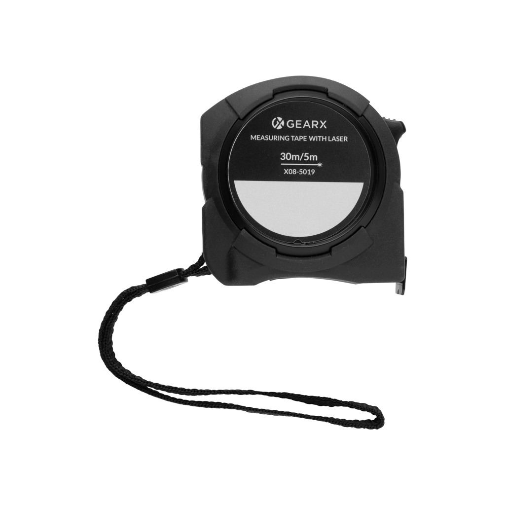 Flexómetro personalizado Gear X de 5M con láser de 30M premium - Herramientas, bricolaje y automóvil - Regalo Promocional Personalizado - imagen 2
