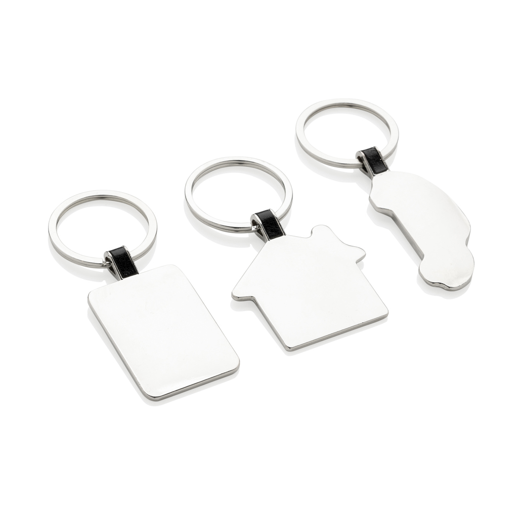 Llavero casa de aleación de zinc reciclado RCS - Llaveros, pins y chapas - Regalo Promocional Personalizado - imagen 6
