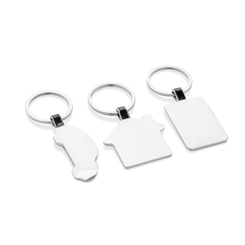 Llavero casa de aleación de zinc reciclado RCS - Llaveros, pins y chapas - Regalo Promocional Personalizado - imagen 7