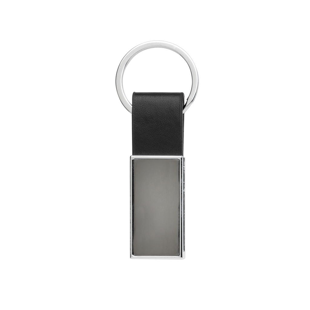 Llavero de PU de lujo aleación de zinc reciclado RCS - Llaveros, pins y chapas - Regalo Promocional Personalizado - vista alternativa