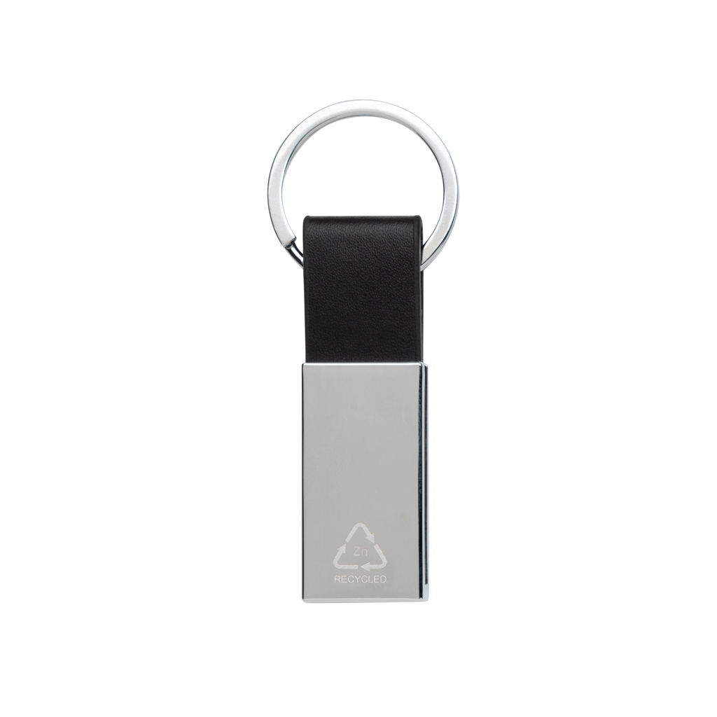 Llavero de PU de lujo aleación de zinc reciclado RCS - Llaveros, pins y chapas - Regalo Promocional Personalizado - imagen 5