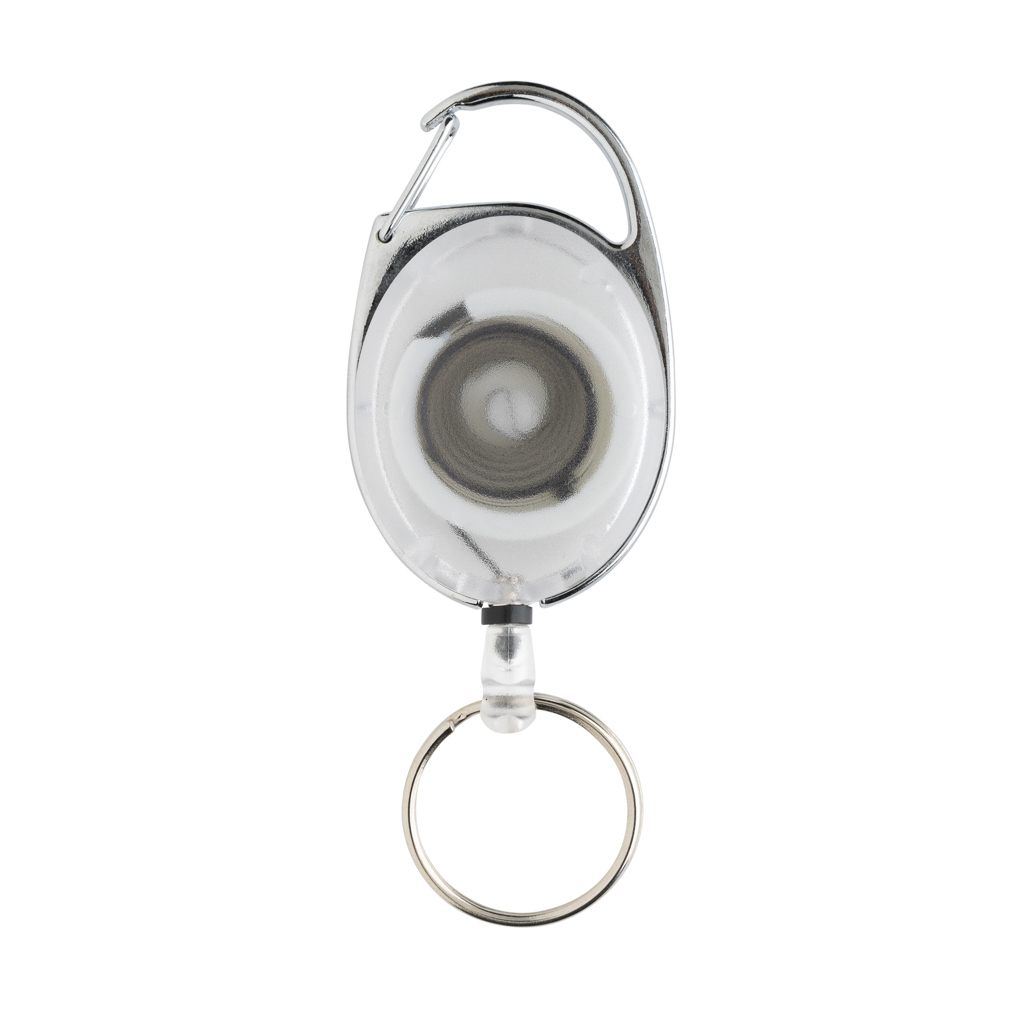 Llavero con clip alargable de ABS reciclado RCS - Llaveros, pins y chapas - Regalo Promocional Personalizado - vista alternativa