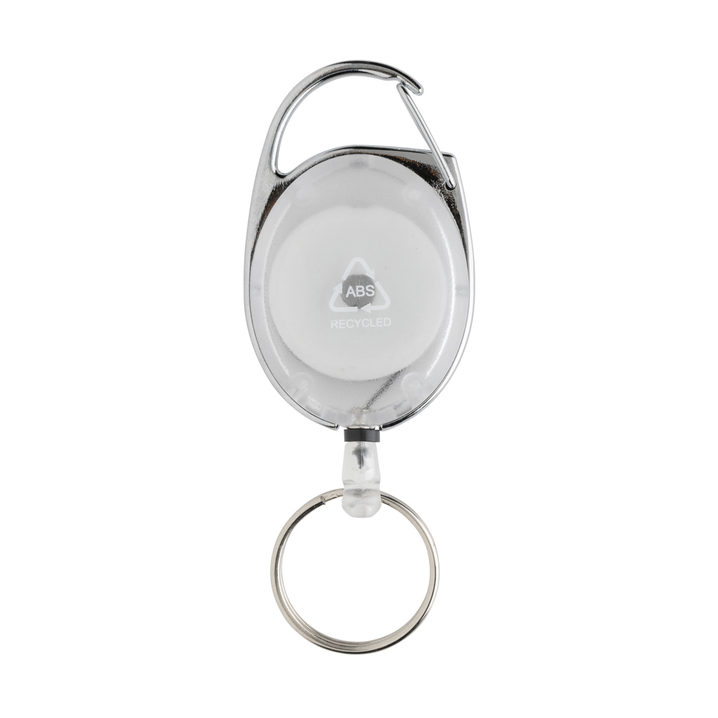 Llavero con clip alargable de ABS reciclado RCS - Llaveros, pins y chapas - Regalo Promocional Personalizado - imagen 4