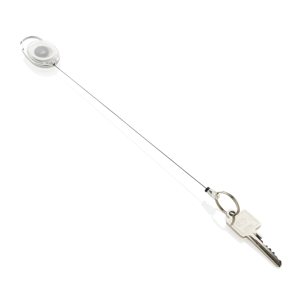 Llavero con clip alargable de ABS reciclado RCS - Llaveros, pins y chapas - Regalo Promocional Personalizado - imagen 3