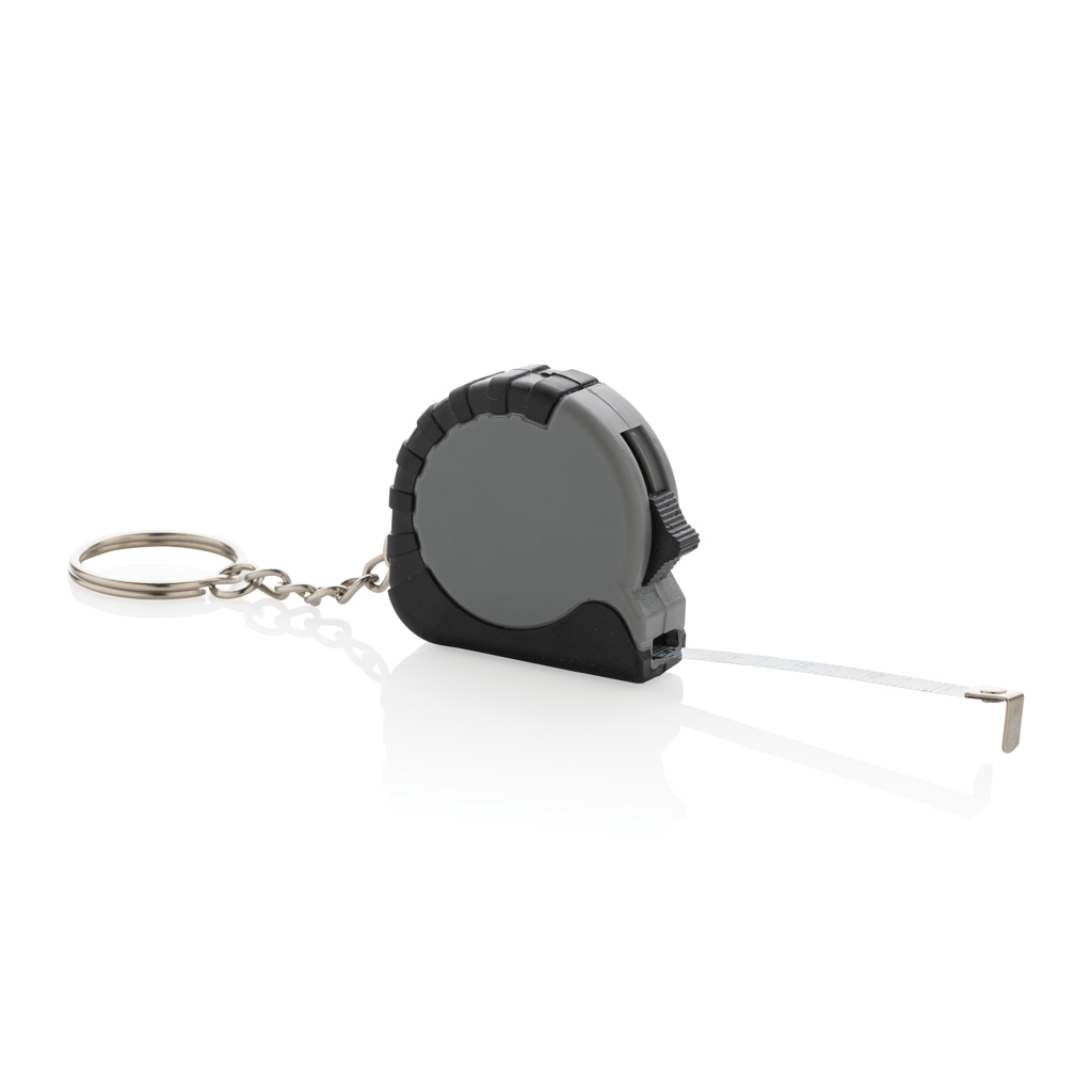 Llavero con cinta de 1m de ABS reciclado MeasureMate RCS - Llaveros, pins y chapas - Regalo Promocional Personalizado - vista alternativa