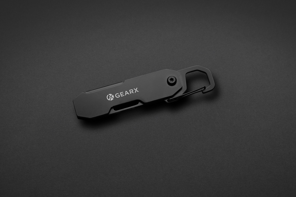 Herramienta EDC plegable Gear X mosquetón y cutter - Multiherramientas - Regalo Promocional Personalizado - imagen 8