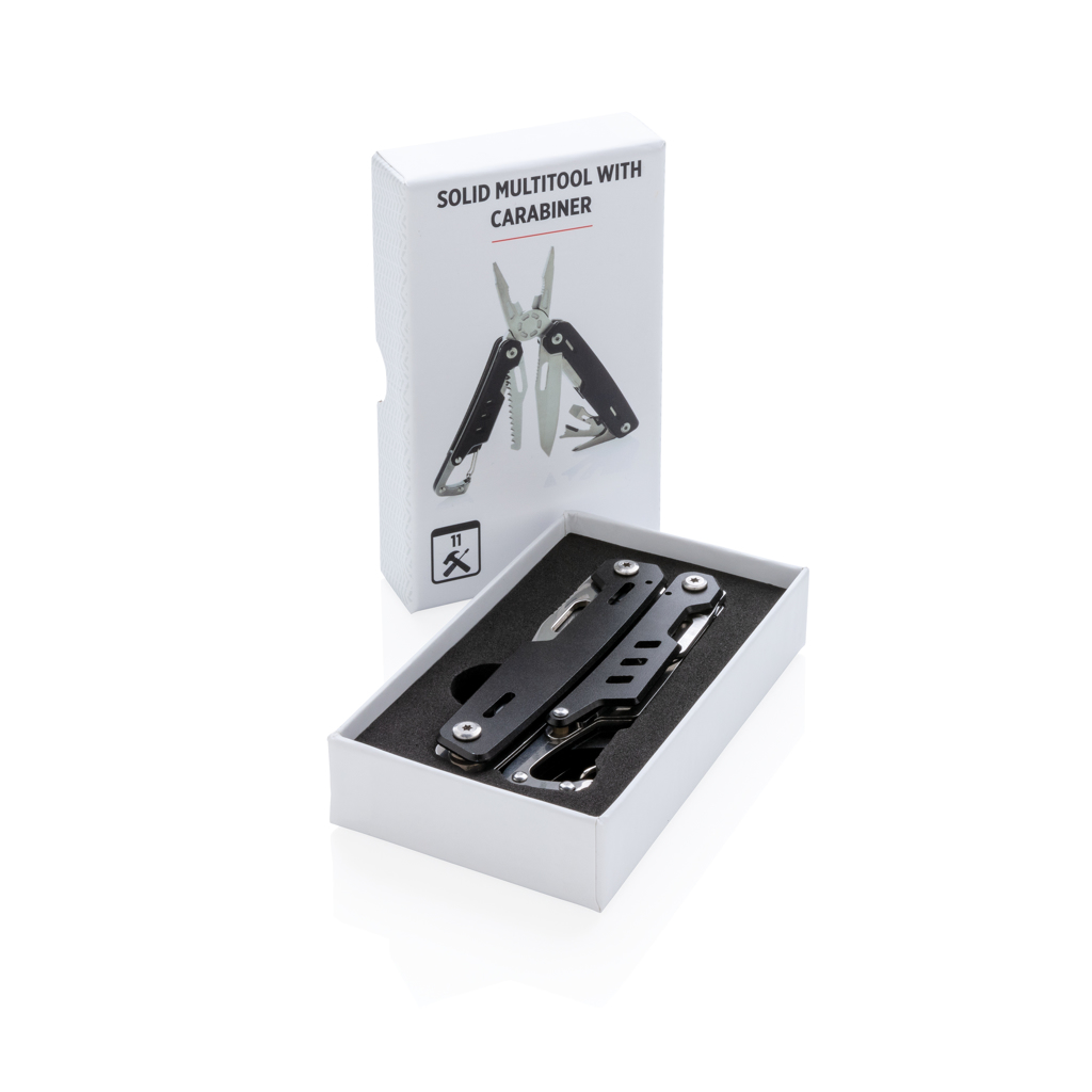 Multiherramienta personalizada Solid con mosquetón y 11 funciones - Multiherramientas - Regalo Promocional Personalizado - imagen 10