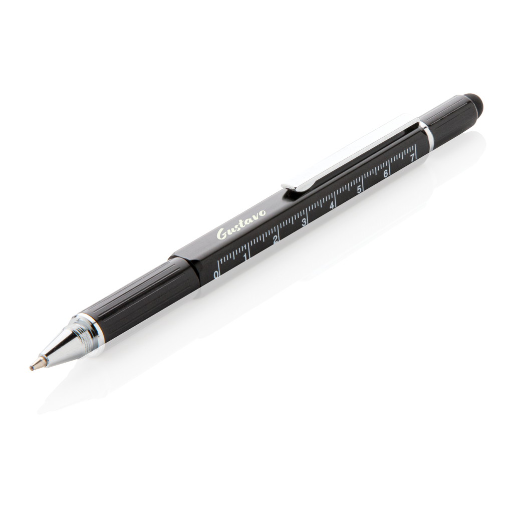 Bolígrafo herramienta personalizado 5 en 1 con regla y nivel - Multiherramientas - Regalo Promocional Personalizado - imagen 10