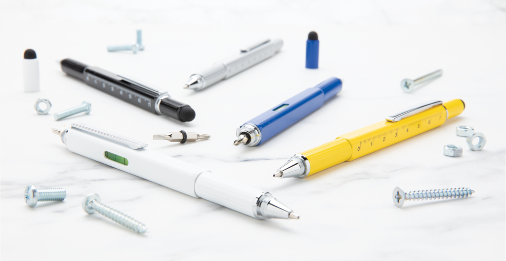 Bolígrafo herramienta personalizado 5 en 1 con regla y nivel - Multiherramientas - Regalo Promocional Personalizado - imagen 12