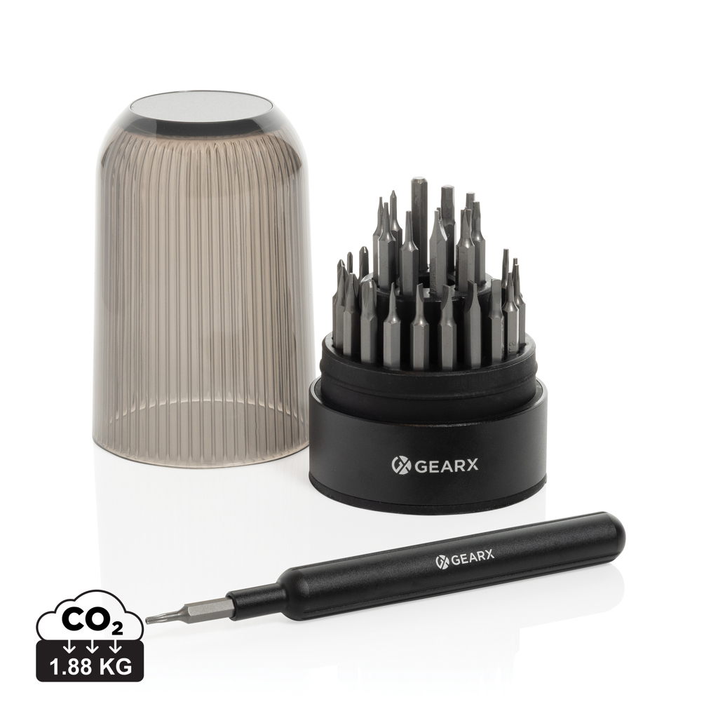Set destornilladores multifuncionales Gear X 31 en 1 - Sets de herramientas - Regalo Promocional Personalizado