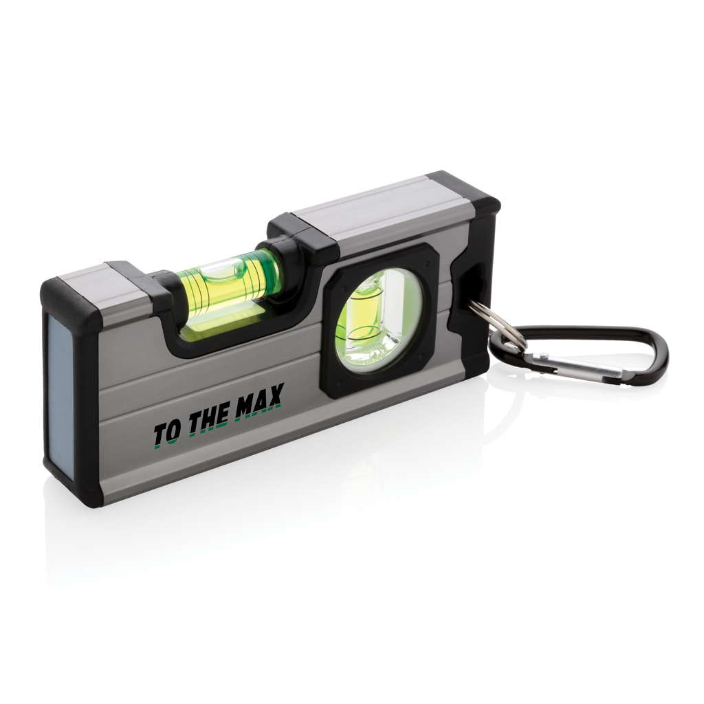 Regla personalizada y nivelador mediano de aluminio con base magnética - Reglas y cutter - Regalo Promocional Personalizado - imagen 6