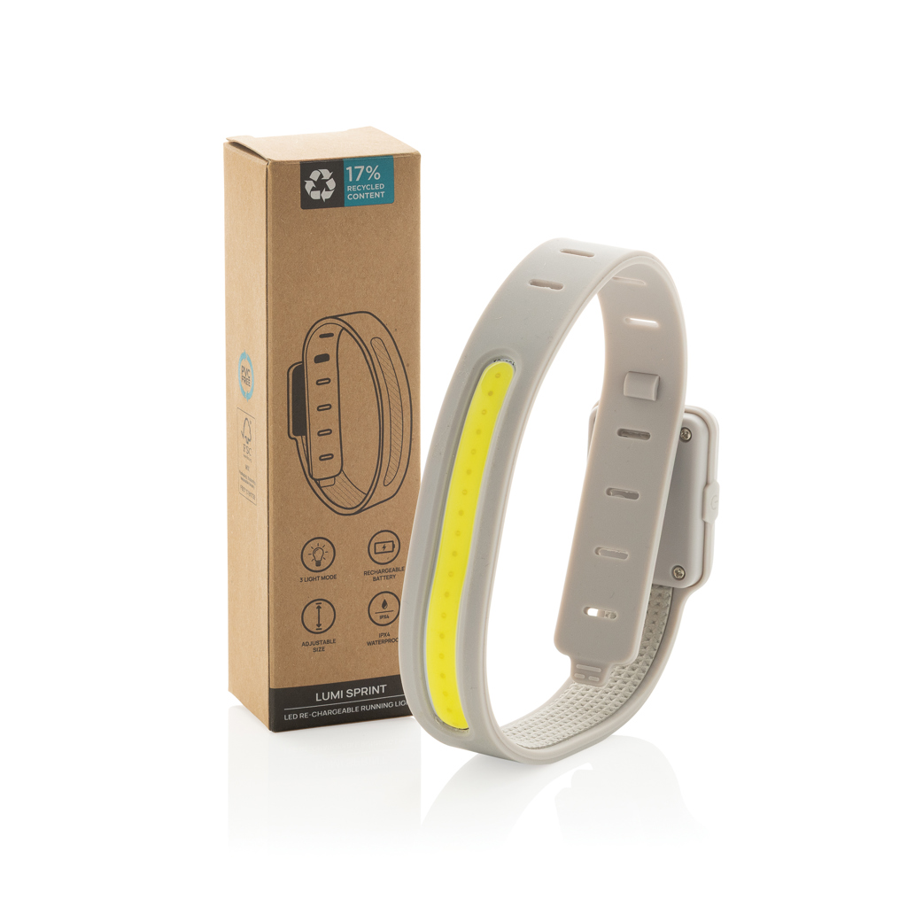Luz de circulación LED recargable Lumi Sprint RCS rplástic - Linternas personalizadas - Regalo Promocional Personalizado - imagen 11