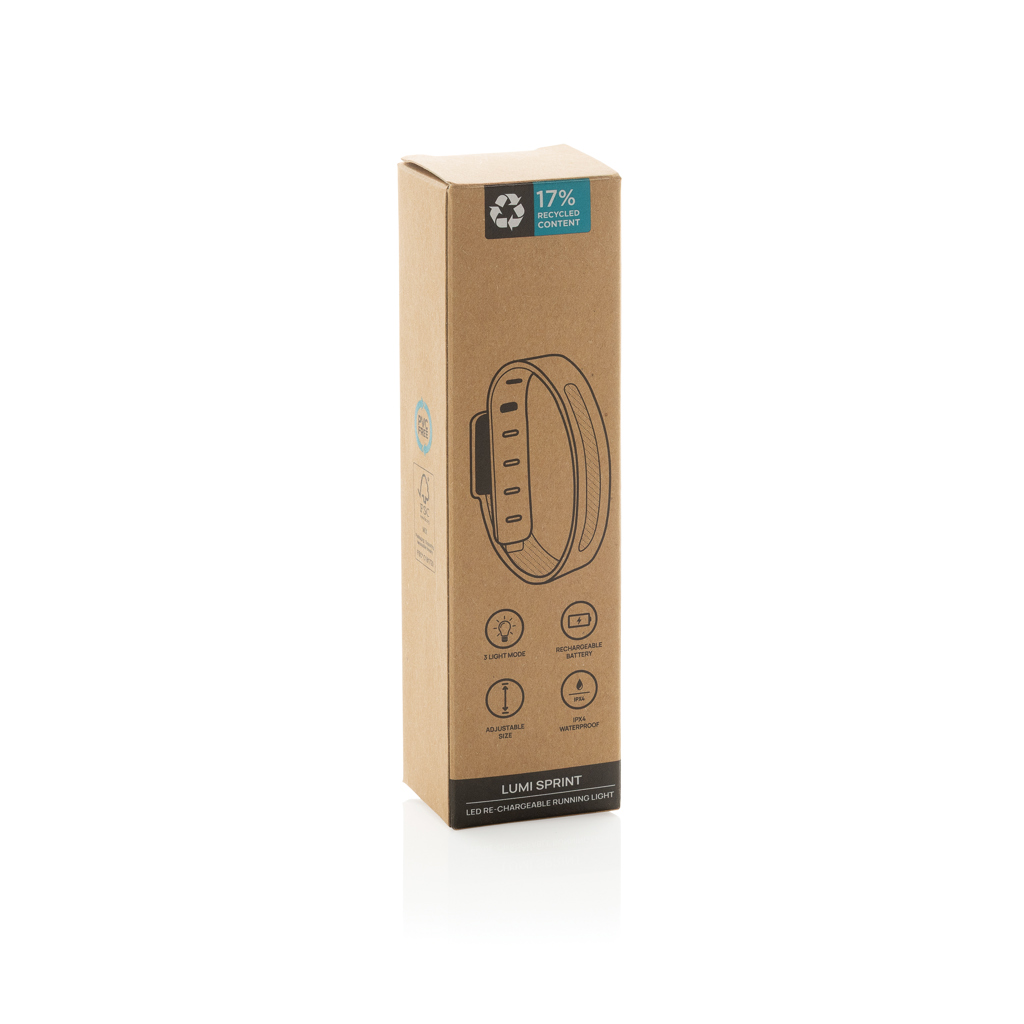 Luz de circulación LED recargable Lumi Sprint RCS rplástic - Linternas personalizadas - Regalo Promocional Personalizado - imagen 12