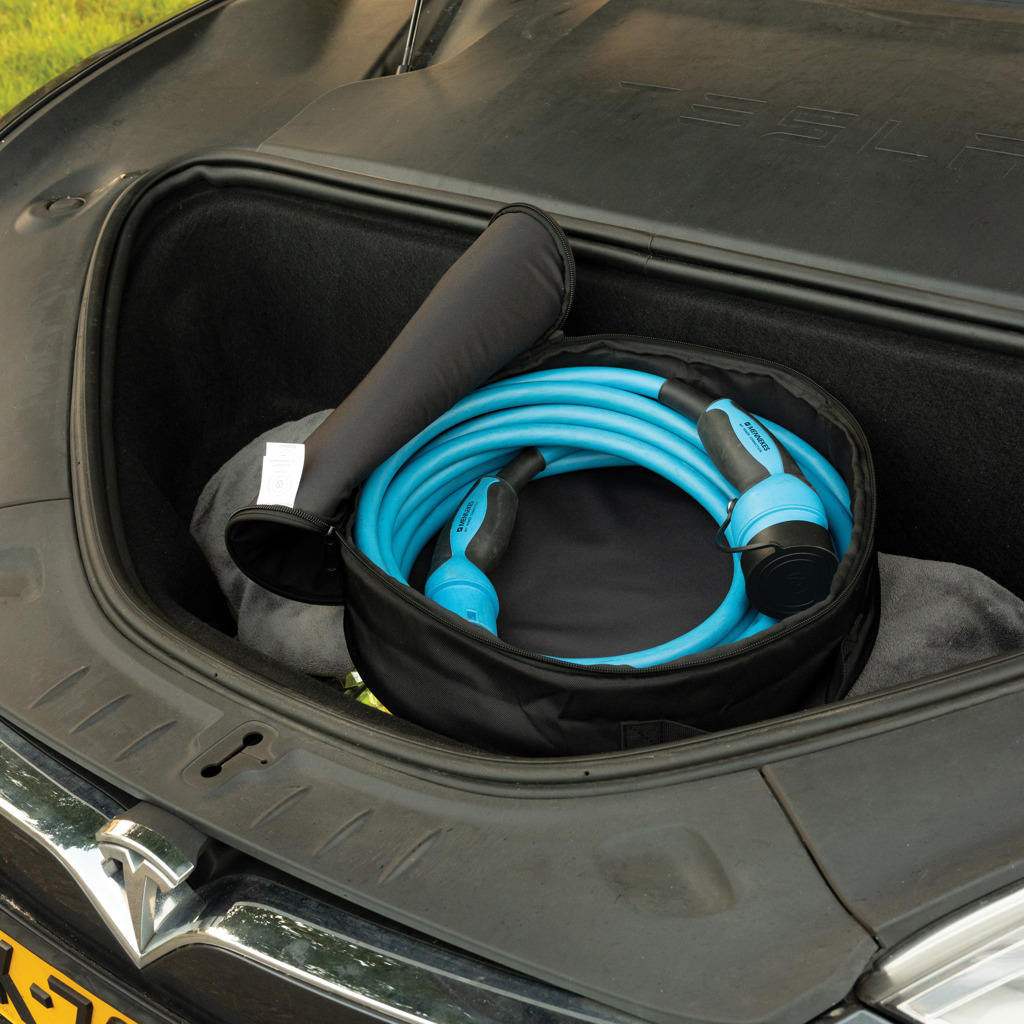 Bolsa cables personalizada Volty Aware RPET EV para vehículos eléctricos - Herramientas, bricolaje y automóvil - Regalo Promocional Personalizado - imagen 4