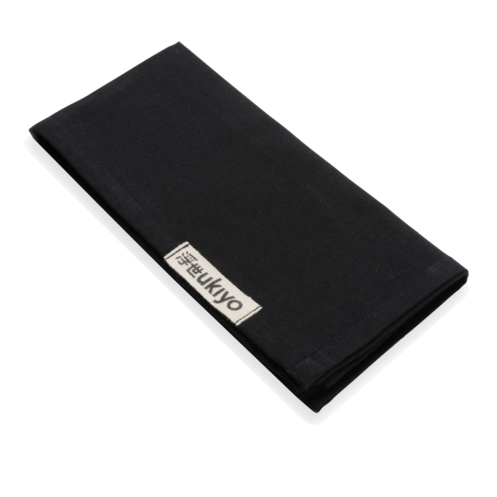 Set de 4 servilletas de mesa personalizado Ukiyo Aware de algodón reciclado - Hogar - Regalo Promocional Personalizado - imagen 4