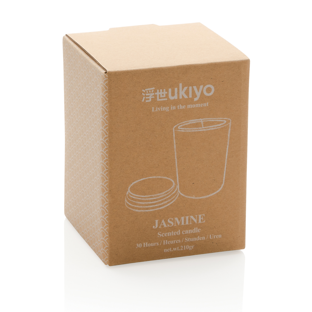 Vela perfumada personalizada Ukiyo deluxe con tapa de bambú - Hogar - Regalo Promocional Personalizado - imagen 13