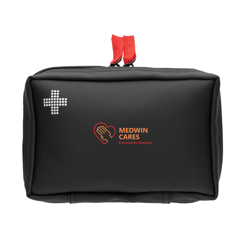 Botiquín personalizado de primeros auxilios PU y nubuck reciclado RCS - Otros cuidado personal - Regalo Promocional Personalizado - imagen 11