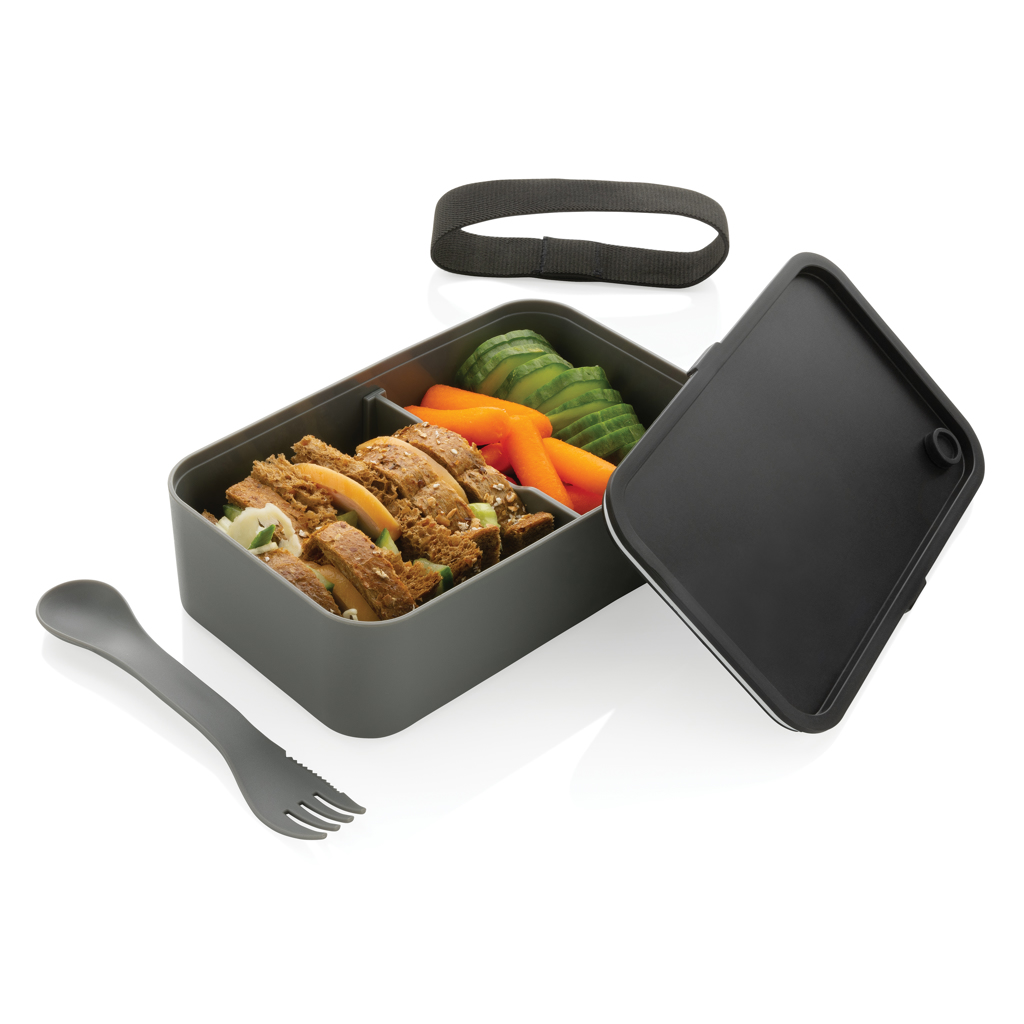 Fiambrera personalizada GRS RPP con tenedor - Hogar - Regalo Promocional Personalizado - imagen 3