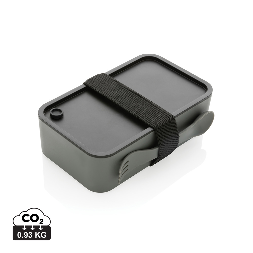 Fiambrera personalizada GRS RPP con tenedor - Hogar - Regalo Promocional Personalizado