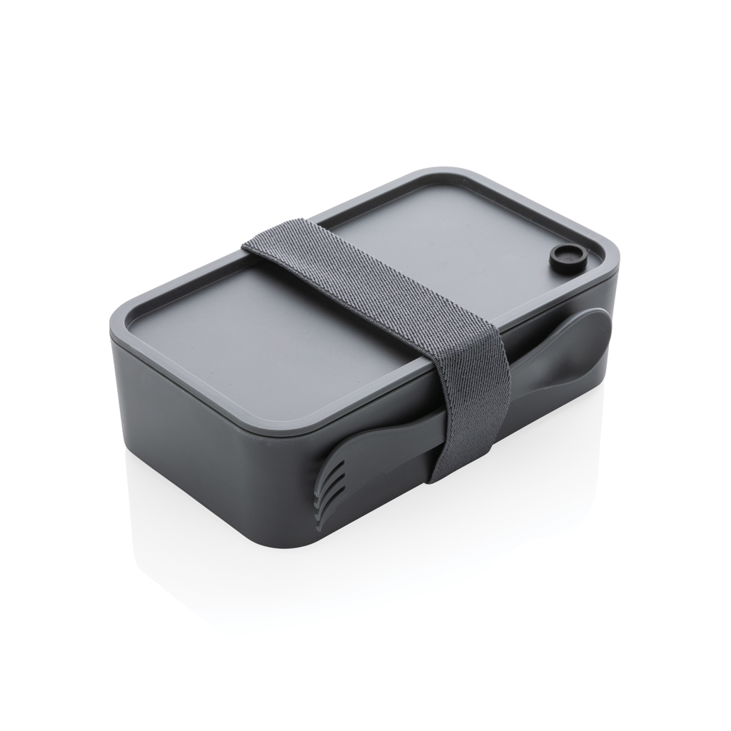 Fiambrera personalizada PP con cubiertos - Hogar - Regalo Promocional Personalizado - vista alternativa