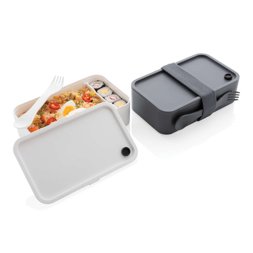 Fiambrera personalizada PP con cubiertos - Hogar - Regalo Promocional Personalizado - imagen 11