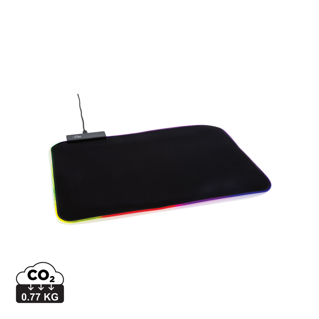 Alfombrilla para ratón gaming RGB