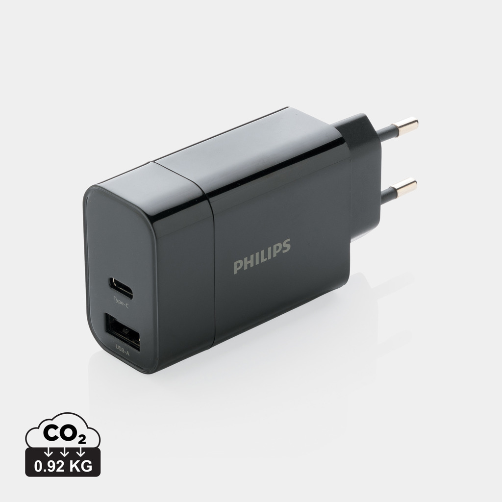 Cargador personalizado de pared PD ultrarrápido Philips - Tecnología - Regalo Promocional Personalizado