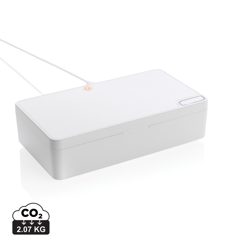 Caja personalizada esterilizadora UV-C - Tecnología - Regalo Promocional Personalizado