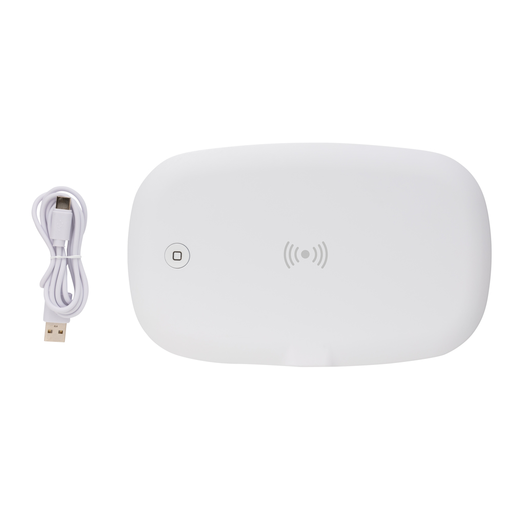 Caja personalizada esterilizadora UV-C con cargador inalámbrico de 5W - Tecnología - Regalo Promocional Personalizado - imagen 12
